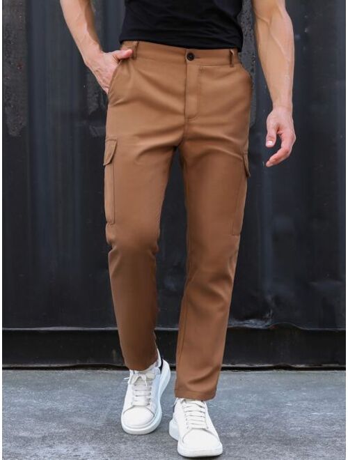 Shein Men Flap Pocket Side Pants