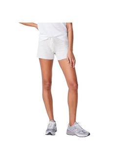 Women's Textured Tri-Blend Vintage Shorts, Adjustable Drawstring, for Lounging & Active Workouts