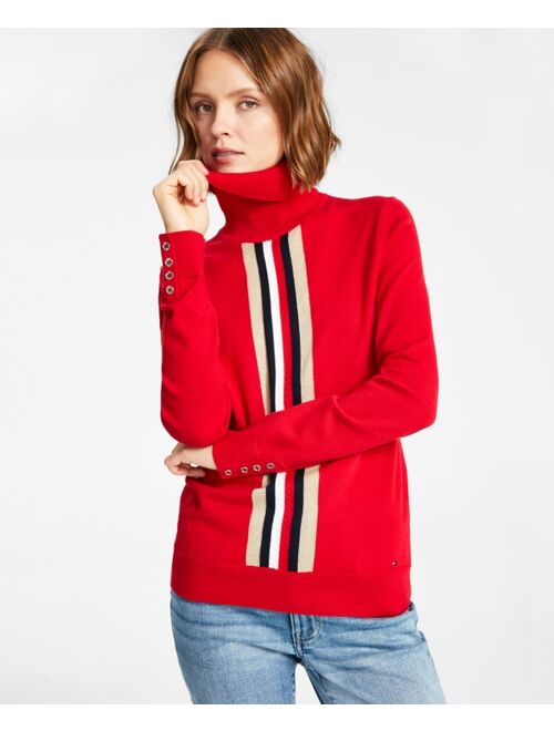 TOMMY HILFIGER Women's Global Cable Stella Sweater