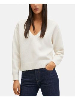 Women's Beaded Knitted Sweater