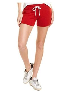 Women's Supersoft Vintage Shorts, Deep Red, Small