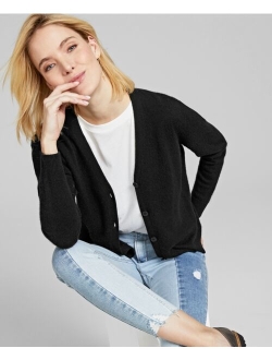 100% Cashmere Boyfriend Cardigan, Created for Macy's