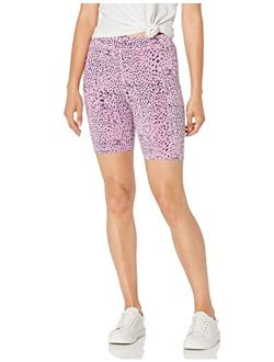 Women's Hb0522-10-mini Cheetah Bike Shorts