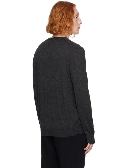 POLO RALPH LAUREN Gray V-Neck Sweater