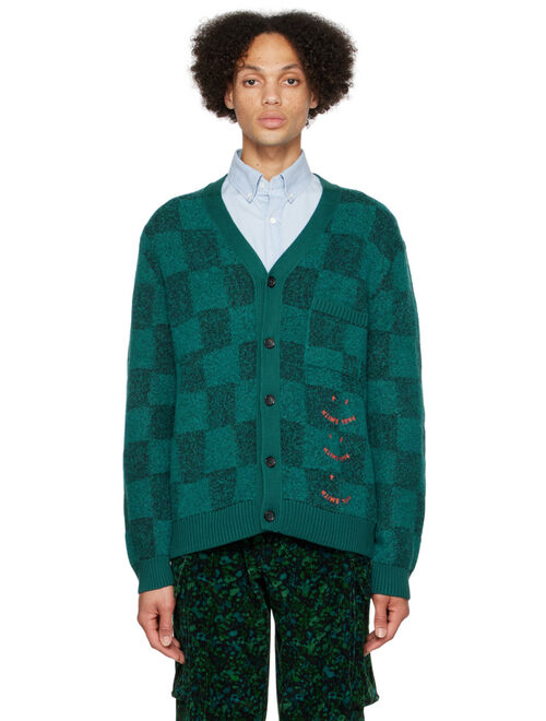 PS BY PAUL SMITH Green Happy Cardigan