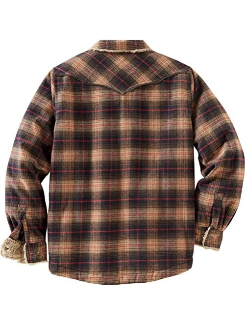 Legendary Whitetails Men's Bandwagon Sherpa Lined Western Shirt Jacket