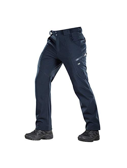 M-Tac Winter Tactical Pants for Men Softshell Insulated Fleece Lined Cargo Pants