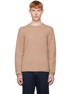 VINCE Tan Crewneck Sweater