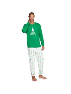 Men's Jammies For Your Families Nostalgia Gnome Pajama Set