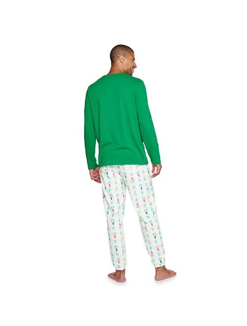 Men's Jammies For Your Families Nostalgia Gnome Pajama Set