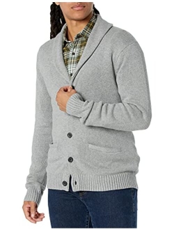 Men's Standard Soft Cotton Shawl Cardigan
