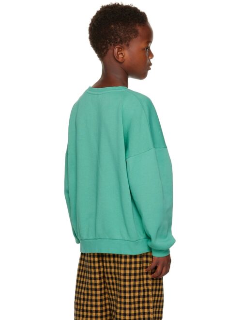THE CAMPAMENTO Kids Green Apple Sweatshirt