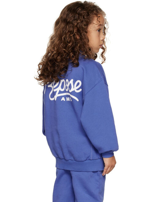 REPOSE AMS Kids Blue Classic Sweatshirt
