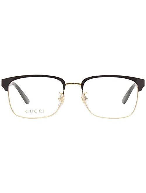 Gucci GG 0934OA 001 Green Metal Rectangle Eyeglasses 54mm