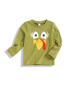 bilison Thanksgiving Baby Boy Clothes Turkey Long Sleeve Top T Shirt 2-6T