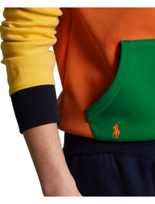 Polo Ralph Lauren Men's Color-Blocked Double-Knit Hoodie