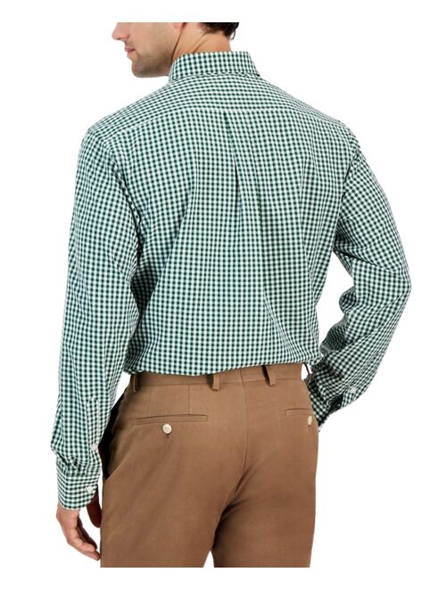 CLUB ROOM Men's Regular Fit Traveler Dress Shirt, Created for Macy's