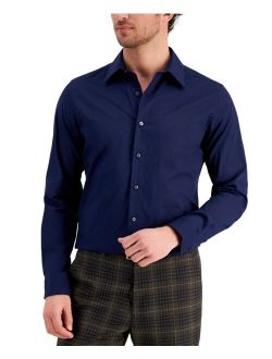 Men's Slim Fit Solid Dress Shirt, Created for Macy's