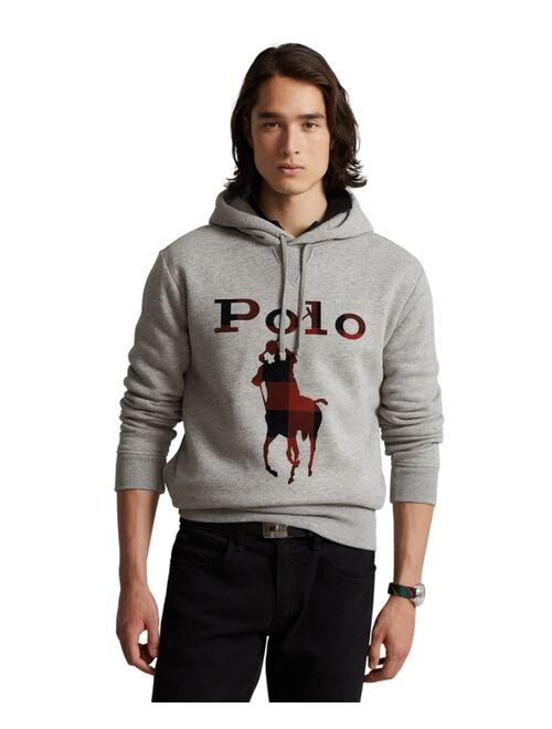 Polo Ralph Lauren Men's Big Pony Logo Fleece Hoodie