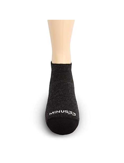 Minus33 Merino Wool Clothing Mountain Heritage All Season Lightweight No Show Socks Made in USA New Hampshire