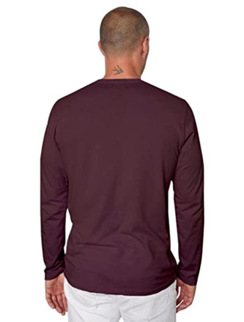 Velvet by Graham & Spencer Velvet Men's Alvaro Long Sleeve Henley Shirt