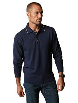 Velvet Men's Tony Long Sleeve Polo Sweater