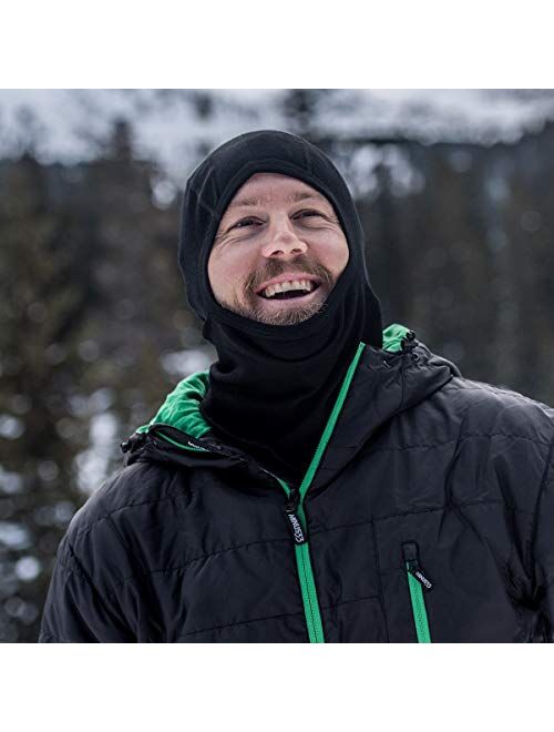Minus33 Merino Wool - Expedition Balaclava - Cold Weather Ski Face Mask - Heavyweight