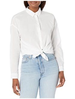 Women's Devyn Cotton Poplin Button Up Shirt