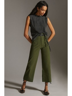 The Colette Cropped Wide-Leg Pants