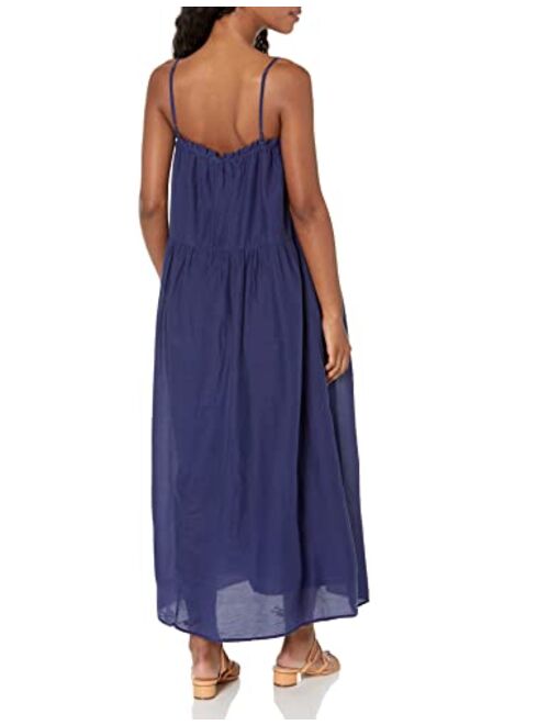 Velvet by Graham & Spencer Women's Farrah Silk Cotton Voile Ankle Length Dress