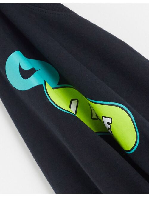Nike HBR logo long sleeve t-shirt in black