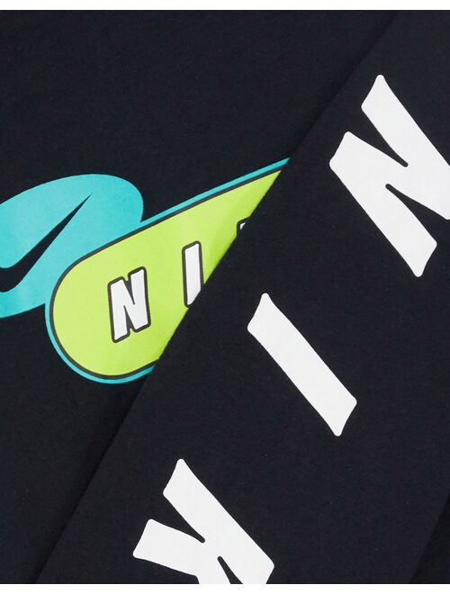Nike HBR logo long sleeve t-shirt in black
