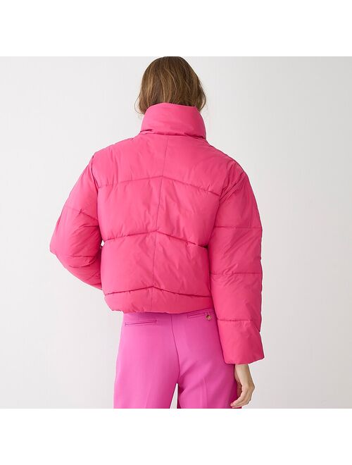 J.Crew Limited-edition cropped puffer jacket