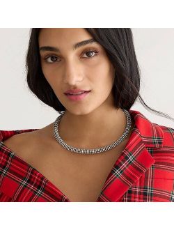Crystal collar necklace