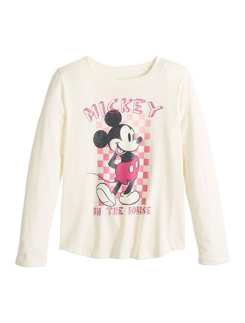 Licensed Character Disney's Mickey Mouse Girls 7-16 Graphic Tee in Regular & Plus Size