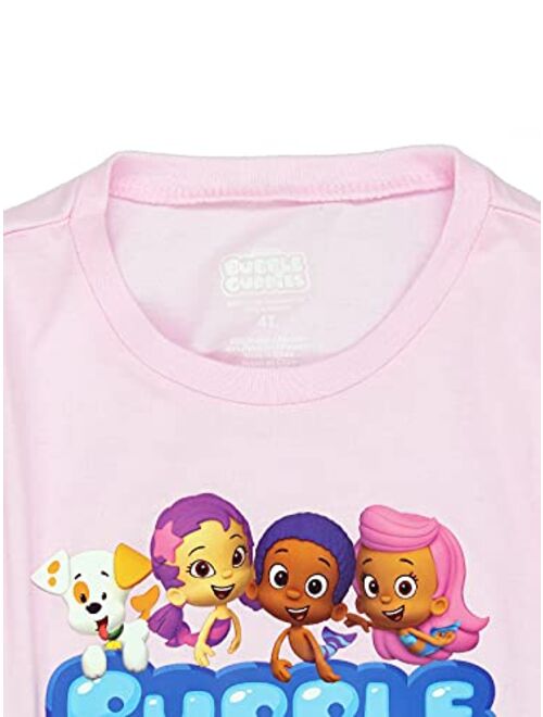Nickelodeon Bubble Guppies Toddler Girls Long Sleeve T-Shirt Tee