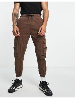 cargo pants in brown