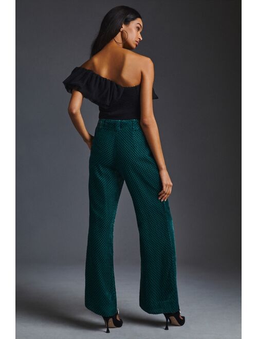 Maeve Low-Rise Wide-Leg Trousers