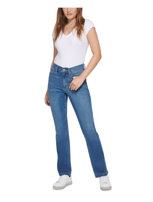 CALVIN KLEIN JEANS Women's High-Rise Bootcut Jeans