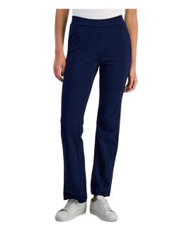 STYLE & CO Women's Ponte-Knit Boot-Cut Pull-On Pants, Created for Macy's