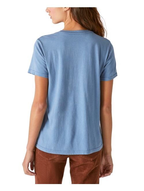 LUCKY BRAND Women's The Police Poster Classic T-Shirt