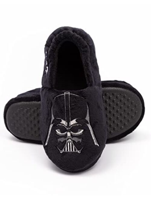 Star Wars Darth Vader Slippers Boys Kids Villain House Shoes Loafers