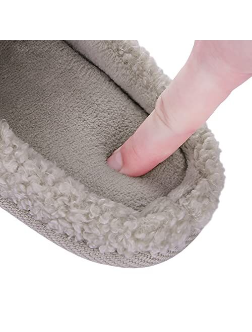 Beslip Cute Animal Slippers for Kids Girls Fox And Bunny House Slippers with Memory Foam Indoor Winter Home Slipper