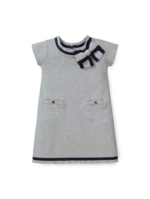 HOPE & HENRY Girls' Milano Tipped Sweater Dress, Kids