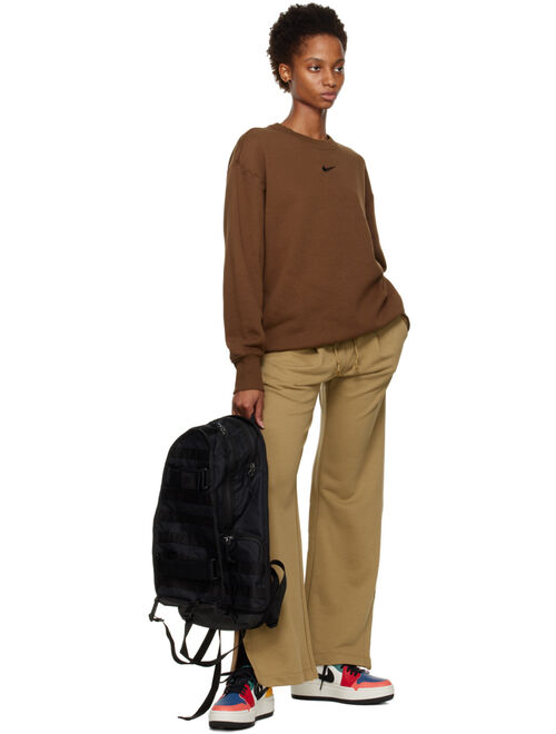 NIKE Brown Sportswear Phoenix Sweatshirt