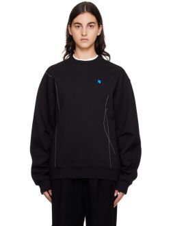 ADER ERROR Black TRS Sweatshirt