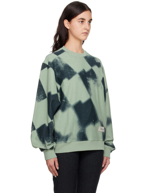 ADER ERROR Black & Green Tenit Sweatshirt