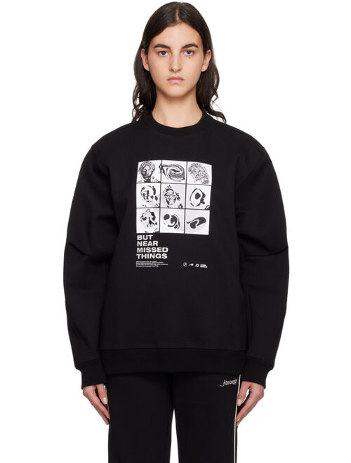 ADER ERROR Black Topian Sweatshirt