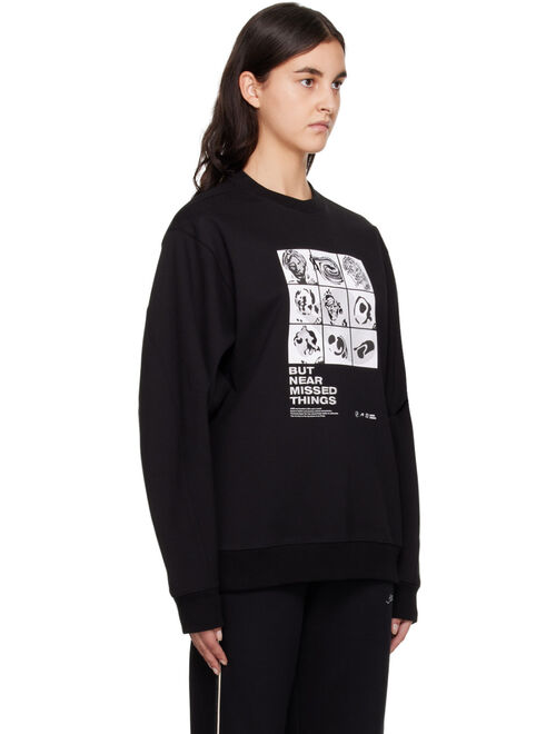 ADER ERROR Black Topian Sweatshirt