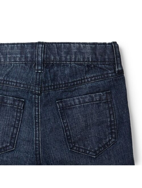 HOPE & HENRY Boys' Straight Leg Denim Jeans, Infant